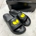 NIB Wu Wear x Wu Tang Mens 9 Black Yellow Slides 90s Hip Hop Streetwear Rap 4