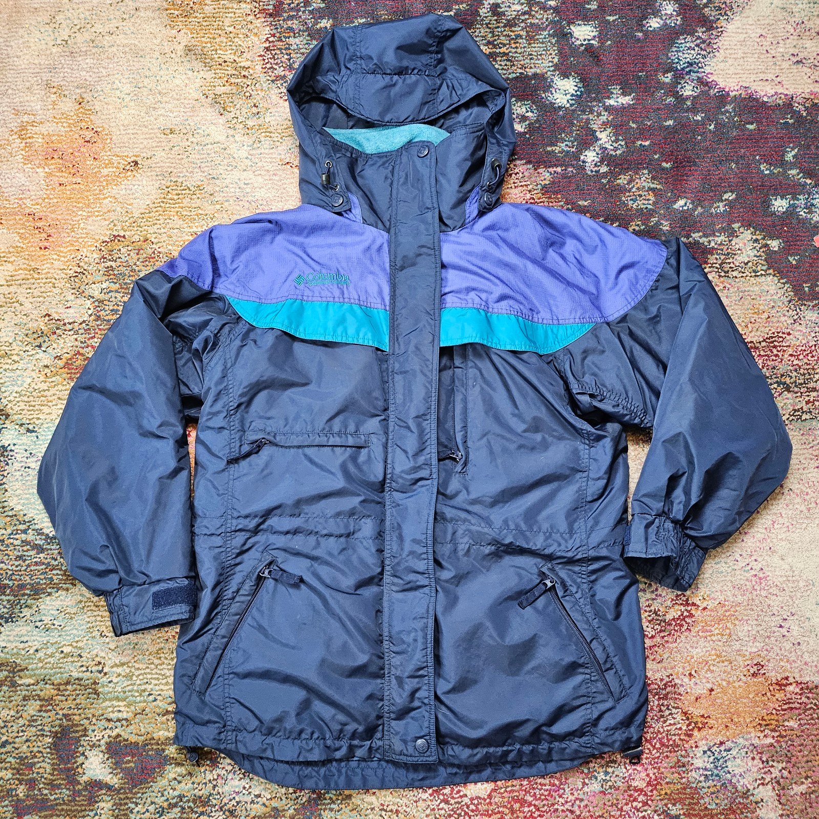 Vintage Columbia 3 in 1 Jacket Coat Boulder Ridge