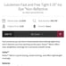 Lululemon Fast and Free Tight II HR 25 Ice Dye *Non-Reflective Size 4
