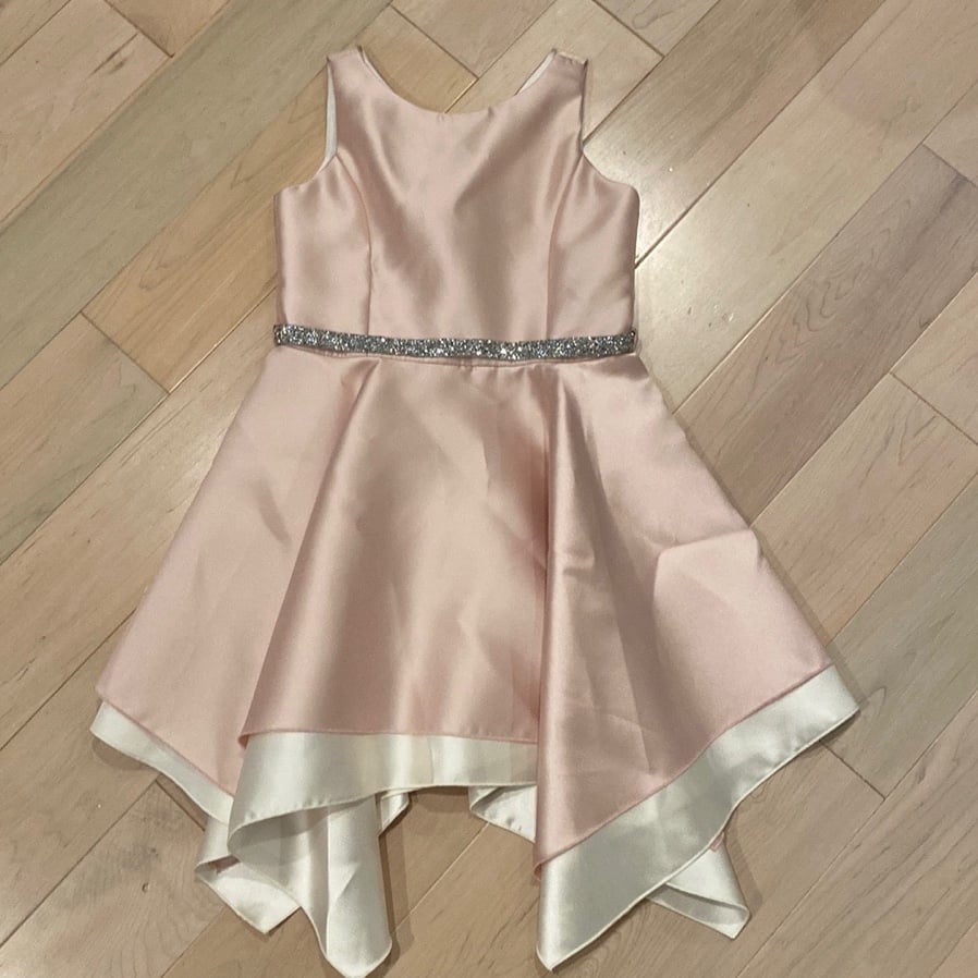 289 Zoe LTD pale pink special occasion party formal Dress