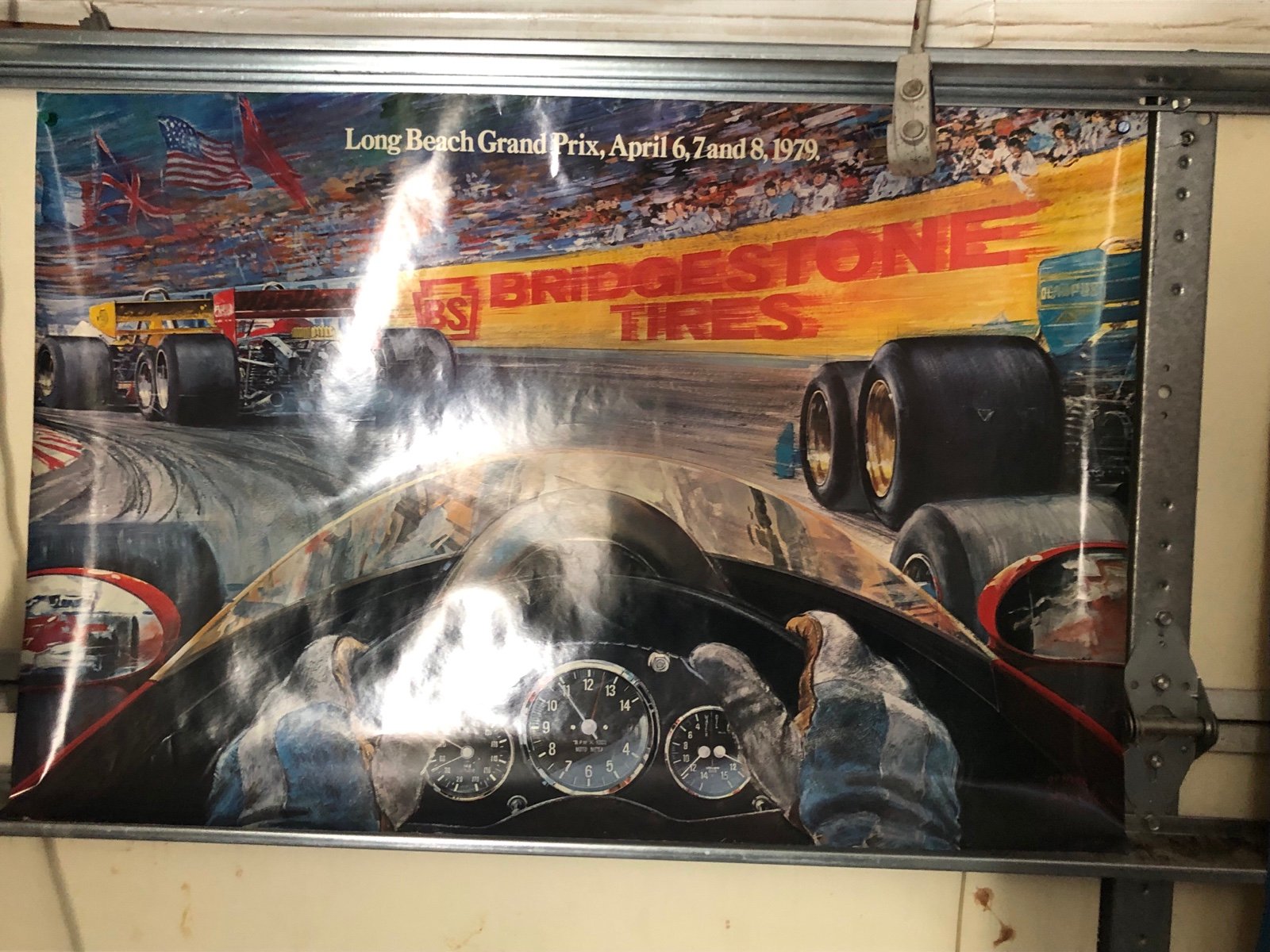 6 posters motor speedway