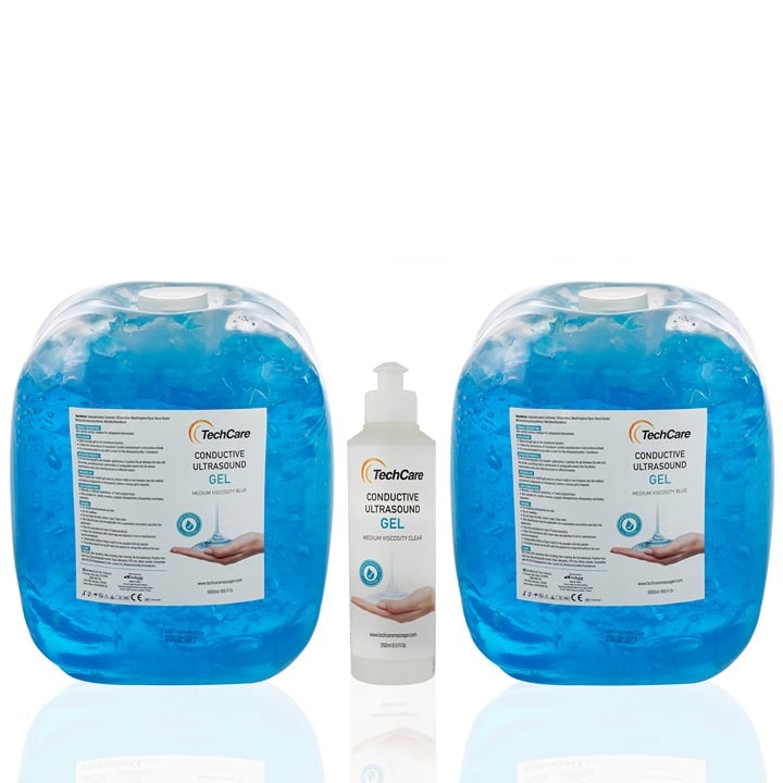 Techcare Ultrasound Conductive Gel (Pack of 2 ) 5000 ML