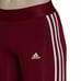 ADIDAS - LEGGINGS DONNA - LOUNGEWEAR ESSENTIALS - HK9678 - BURGUNDY