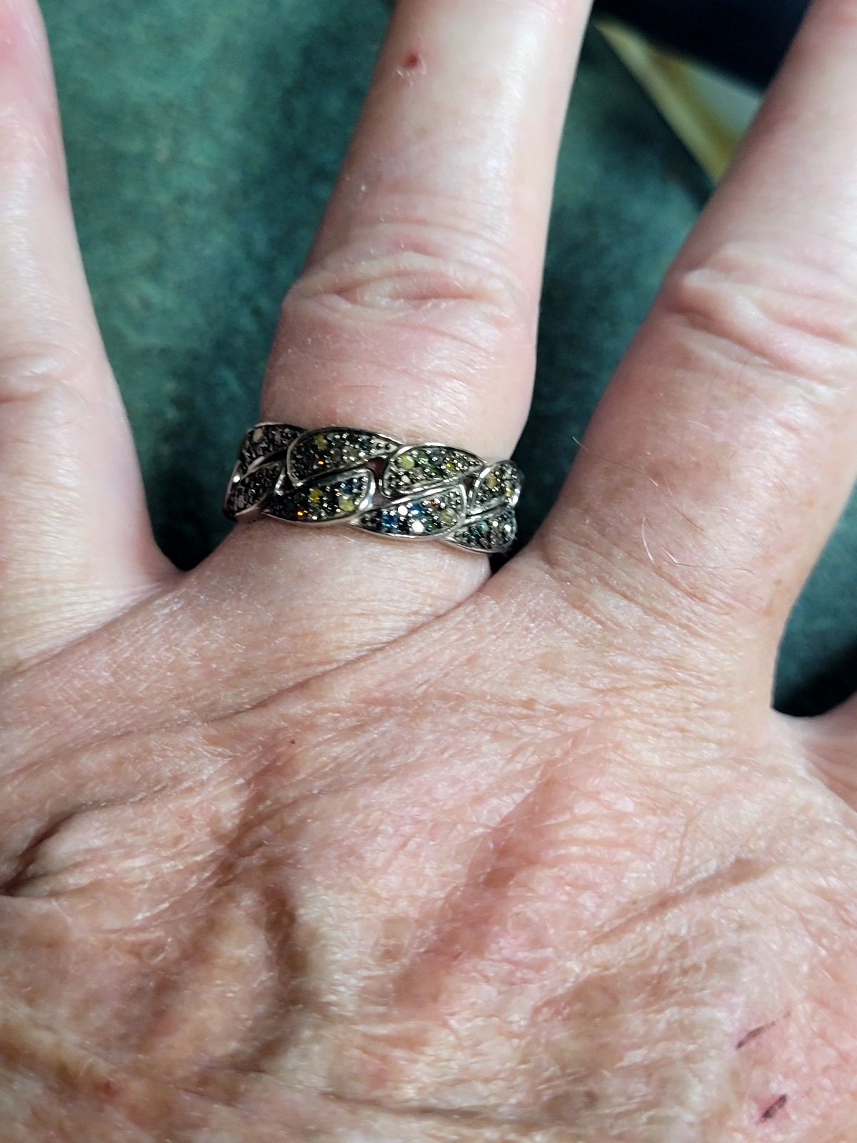 Multi-Colored Diamond Bands 2 bands