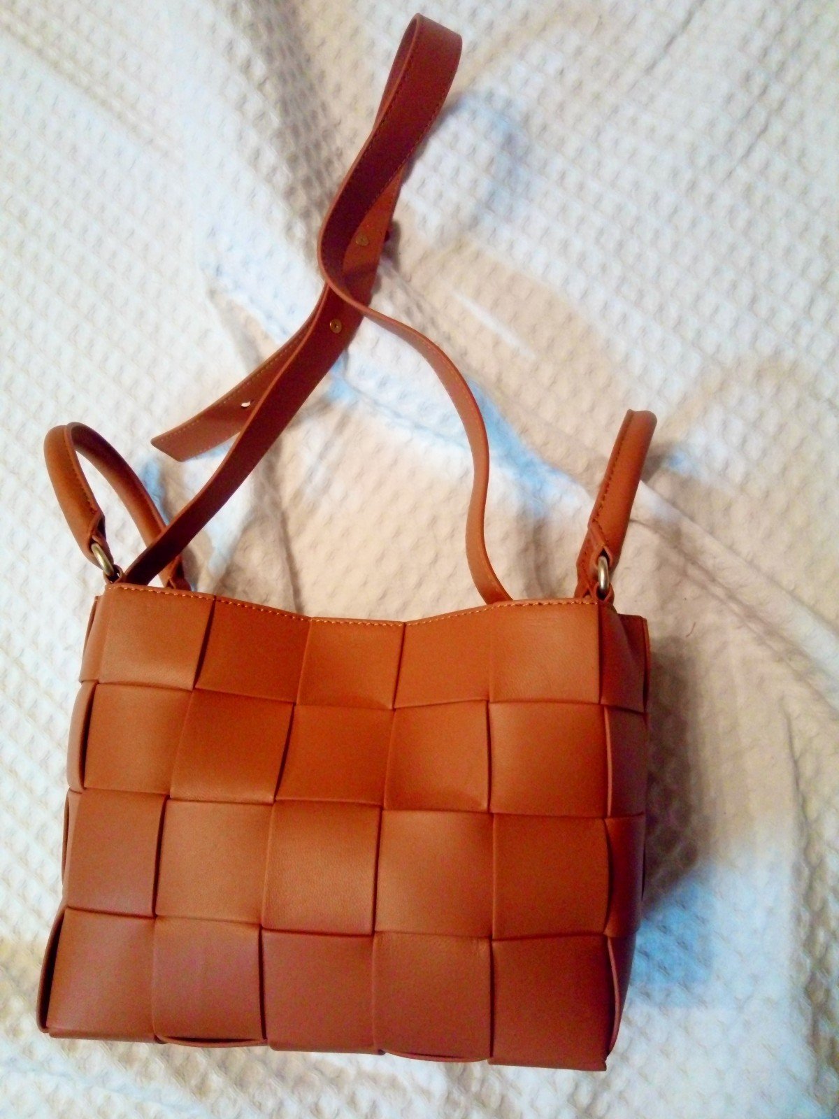 Leather bag size m for women JM