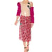 Calvin Klein 205W39NYC Floral Wrap Skirt