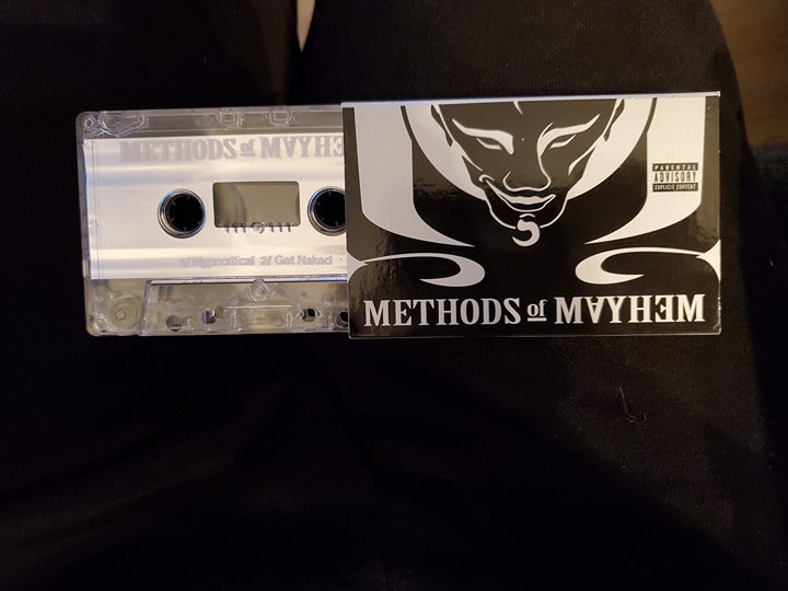 Rare methods of mayhem 1999 promo tape motley crue tommy lee limp bizkit