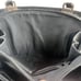 Liz Claiborne Purse Work Bag Briefcase Black Vegan Leather Laptop Wallet Large