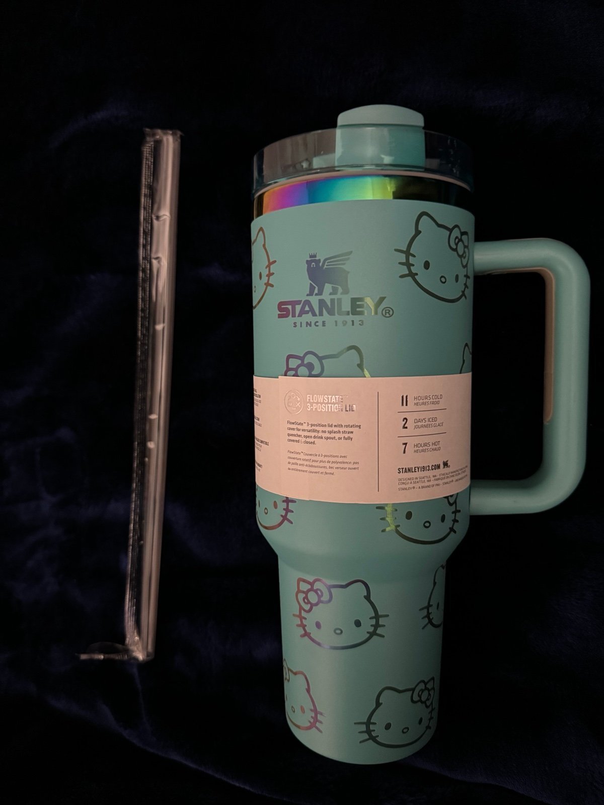 stanley cup 40 oz, hello Kitty