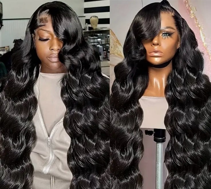 32 Inch body wave human hair wig