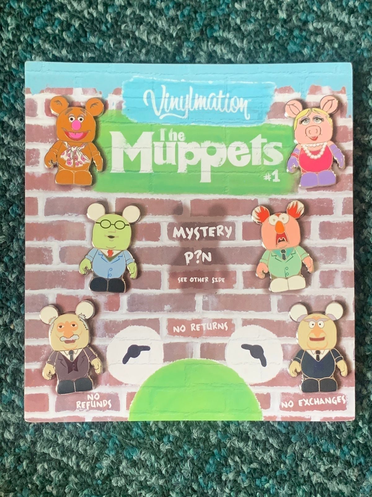 DISNEY PINS MUPPETS SERIES DOCTOR #2 VINYLMATION STARTER SET NOT MYSTERY PIN