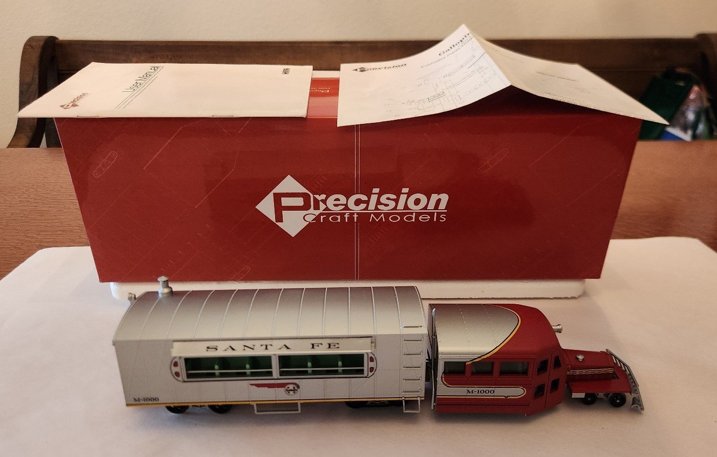 Precision Craft Models 427 On30 Santa Fe Galloping Goose w/DCC & Sound #M-1000
