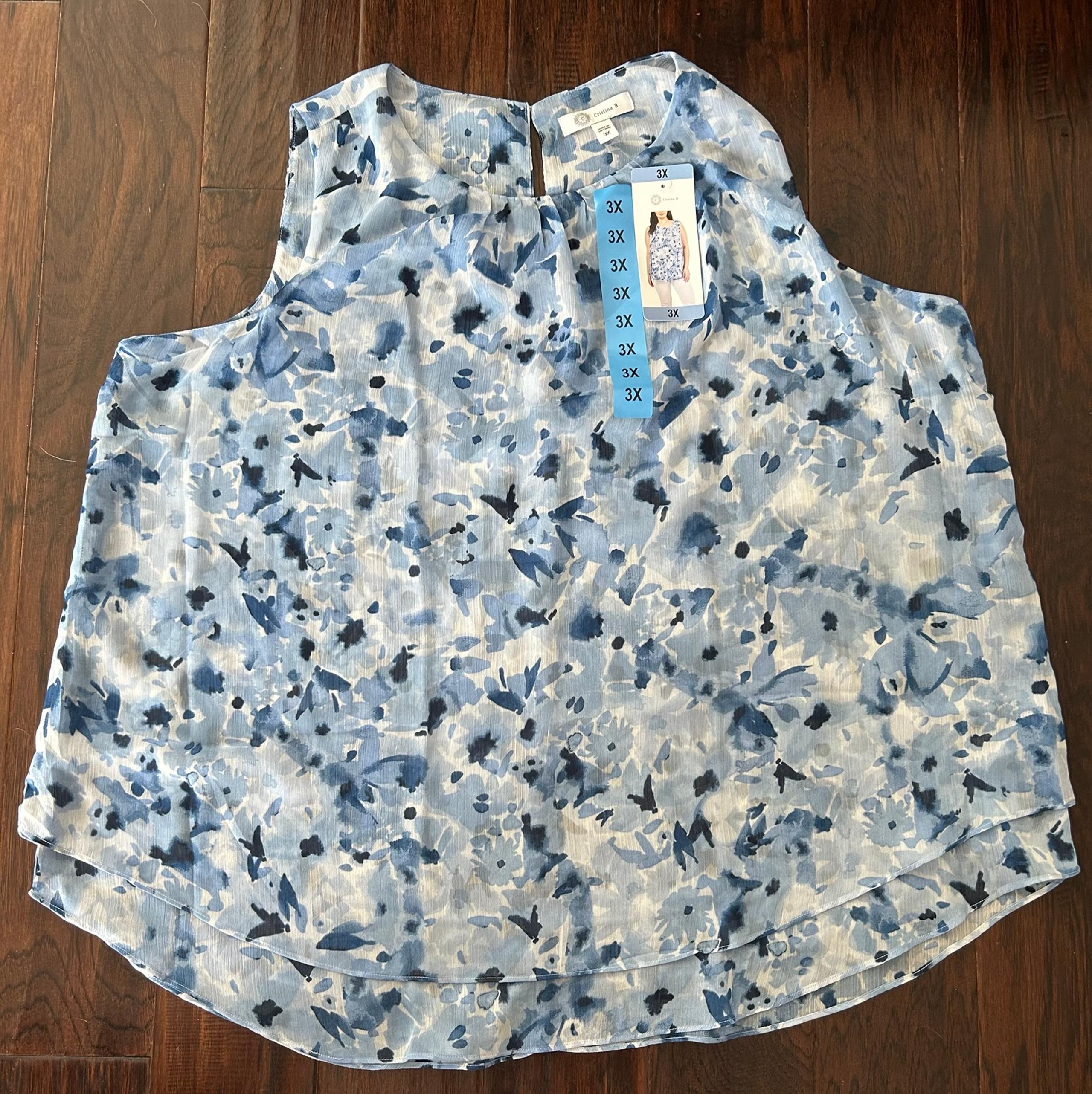 Women’s 3X Sleeveless Blouse - NWT