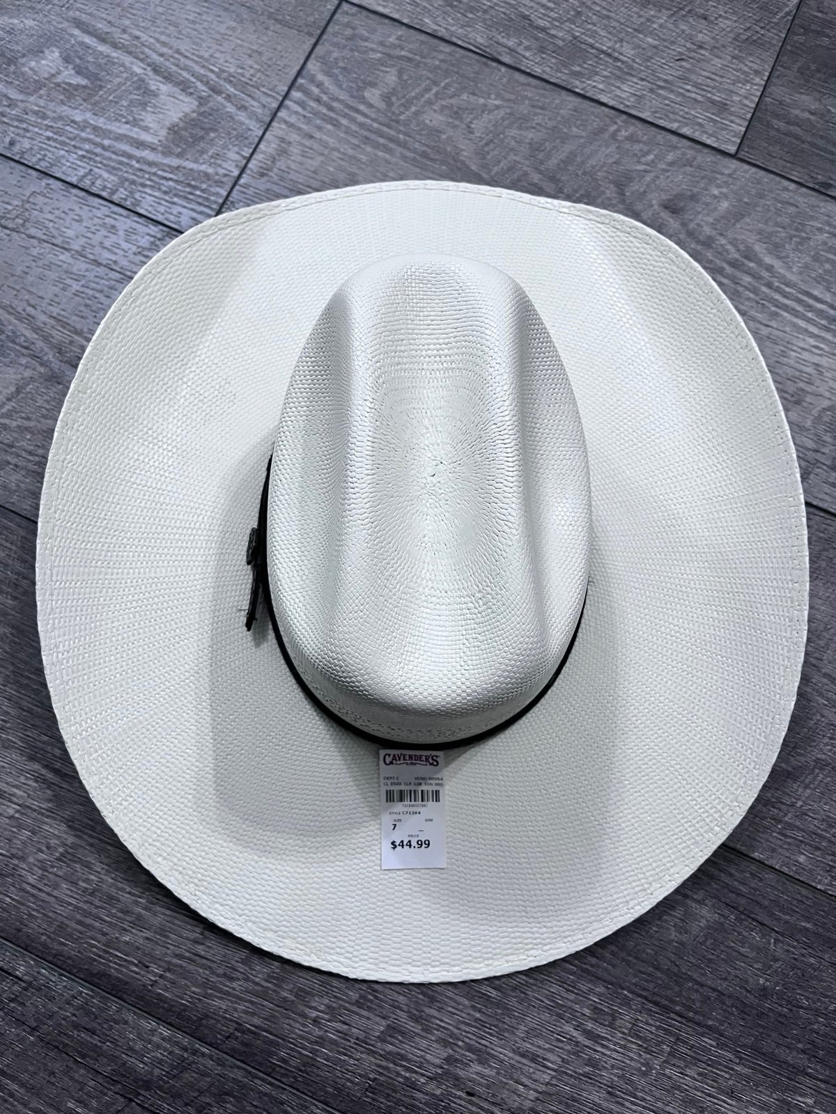 Cavender!s Cowboy Hat Size 7