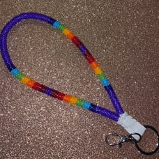 Beaded keychain