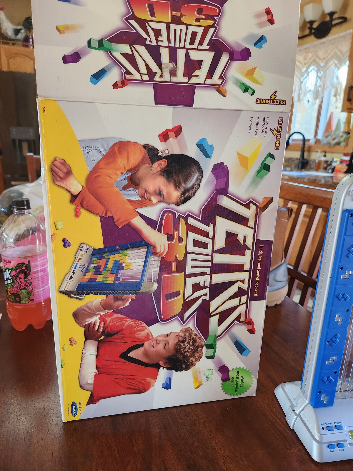 Tetris tower 3-D game