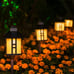 Pack of 2 Solar Powered Path Lights, Solar Garden Lights Outdoor