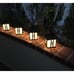 Pack of 2 Solar Powered Path Lights, Solar Garden Lights Outdoor