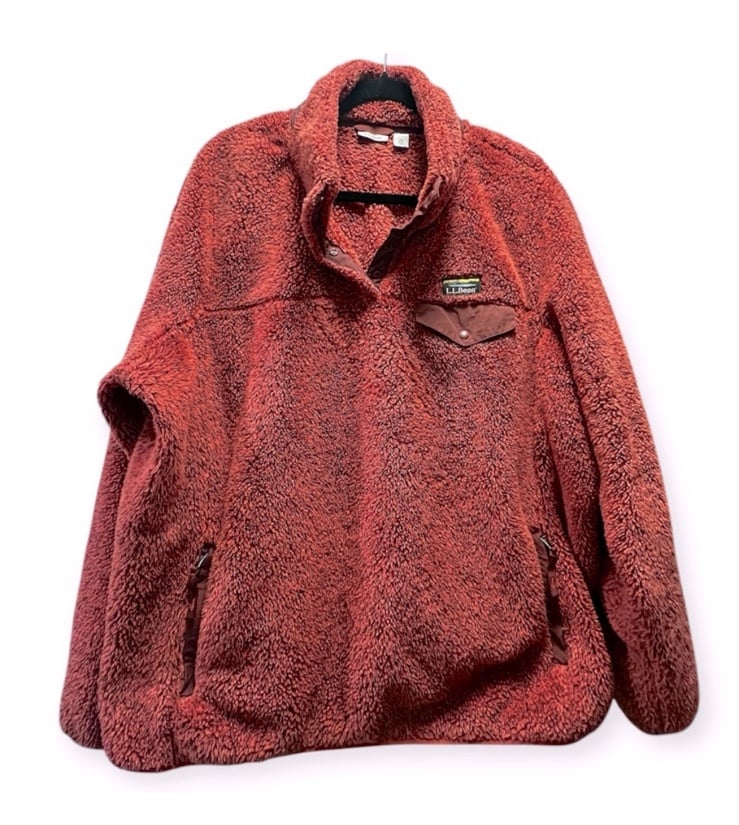 L.L.Bean Woman’s Hi-Pile Fleece Pullover- Size 2X