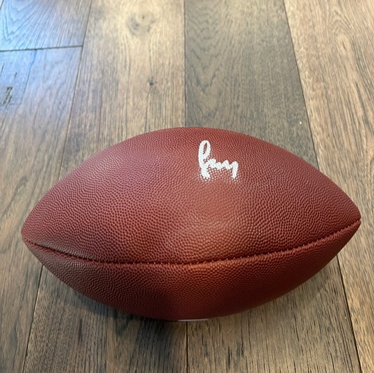 Larry Fitzgerald Arizona Cardinals Signed Wilson NFL Football W/ JSA COA