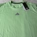 Adidas HIIT Airchill Training Tee Shirt Mens XL Slim Fit Green Activewear