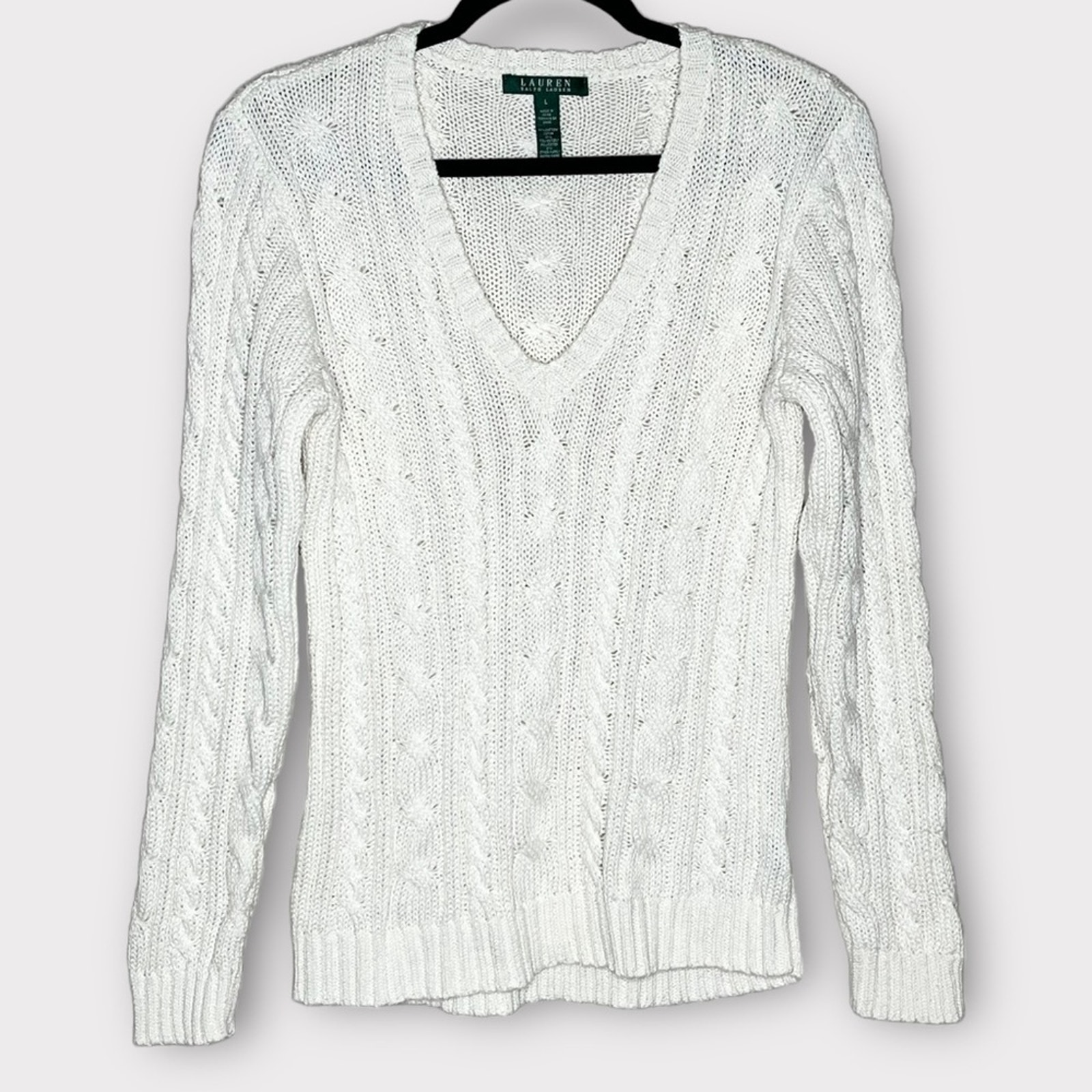 Ralph lauren metallic sweater best sale