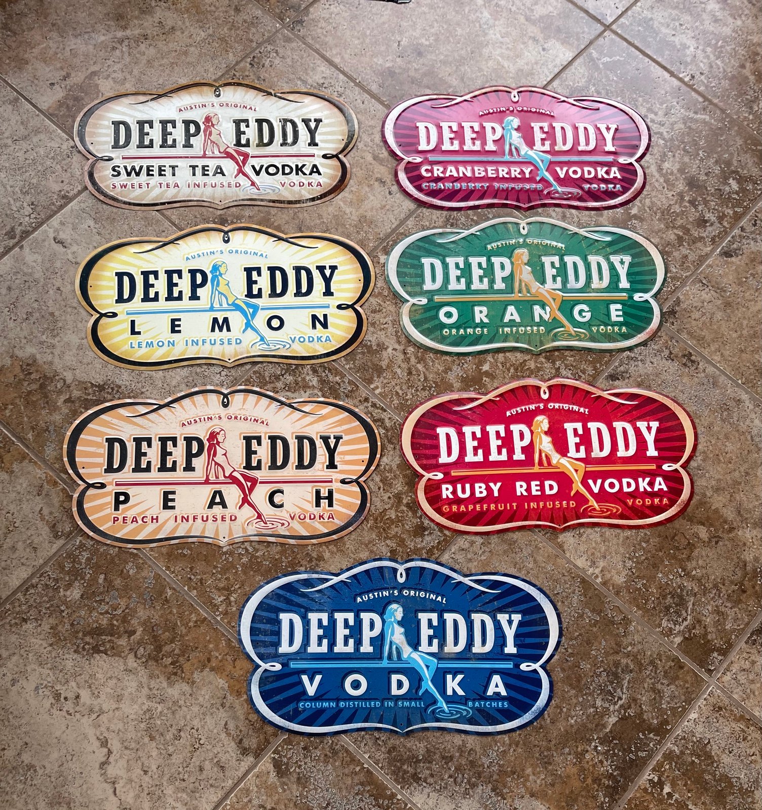 Deep Eddy Vodka Tin Signs