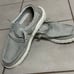 Hey Dude Men Gray Slip on Shoes Size 12