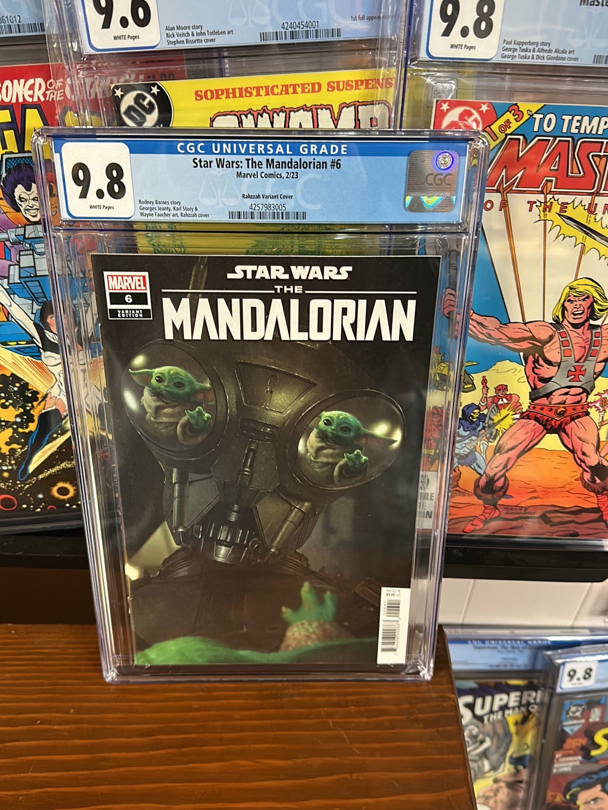Star Wars the Mandalorian 6 1:50 CGC 9.8