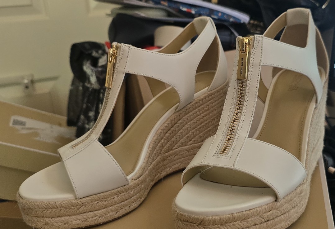 michael kors wedge berkley