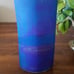Charles Halling Studio Pottery Blue/ Purple Slab Vase Art Pottery