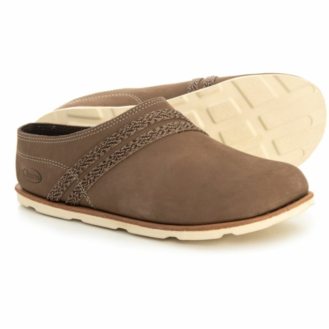 Chaco Womens Harper Leather Slides Slip-on Shoes Brown J106372 sz 6 MSRP 90 NEW