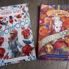 ARC set of Whichwood and Furthermore by Tahereh Mafi