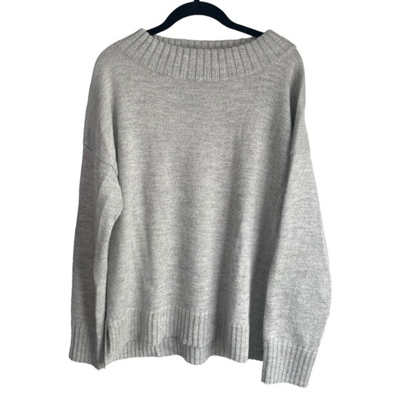 Tradlands Oversized Crewneck Alpaca Blend Sweater