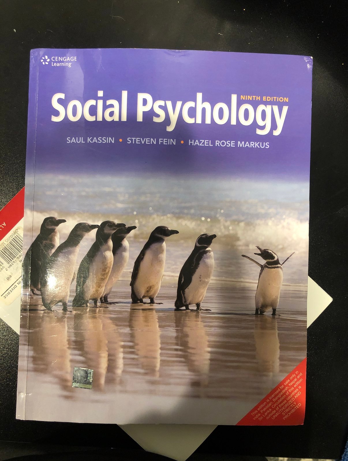 Social psychology ninth edition