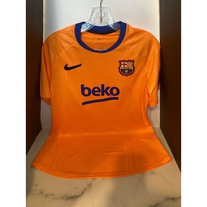 New Womens Nike Futbol/barcelona jersey sz small