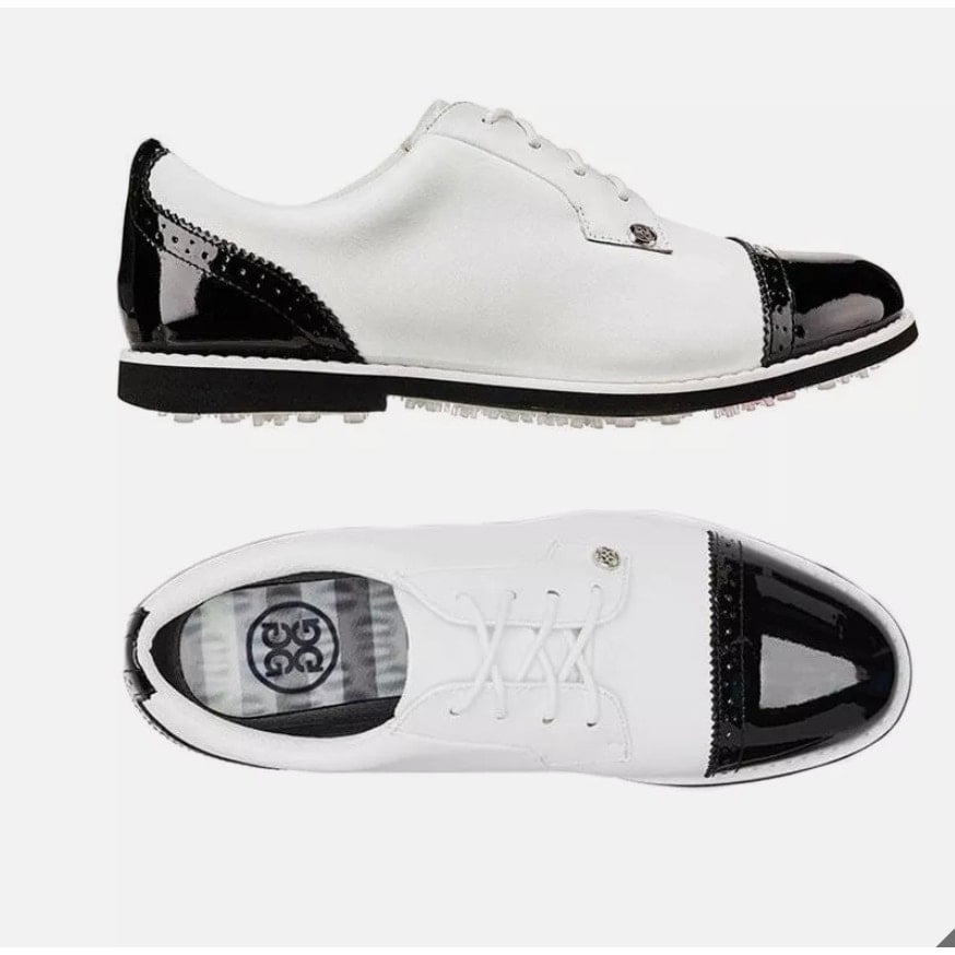 New G/FORE GFORE CAP TOE GALLIVANTER GOLF SHOE S/ONX Womens Size 7.5