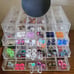 Jewelry Storage Box Holder 5 Drawers 120 Small Clear