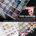 Jewelry Storage Box Holder 5 Drawers 120 Small Clear