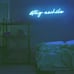 Stay Awhile Neon Signs - Dimmable LED Bar Neon Sign for Wall Decor 19.7x5 Inch