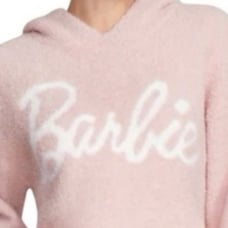 Barefoot Dreams CozyChic Barbie Hoodie Dusty Rose Pink Women’s M Hooded Pullover
