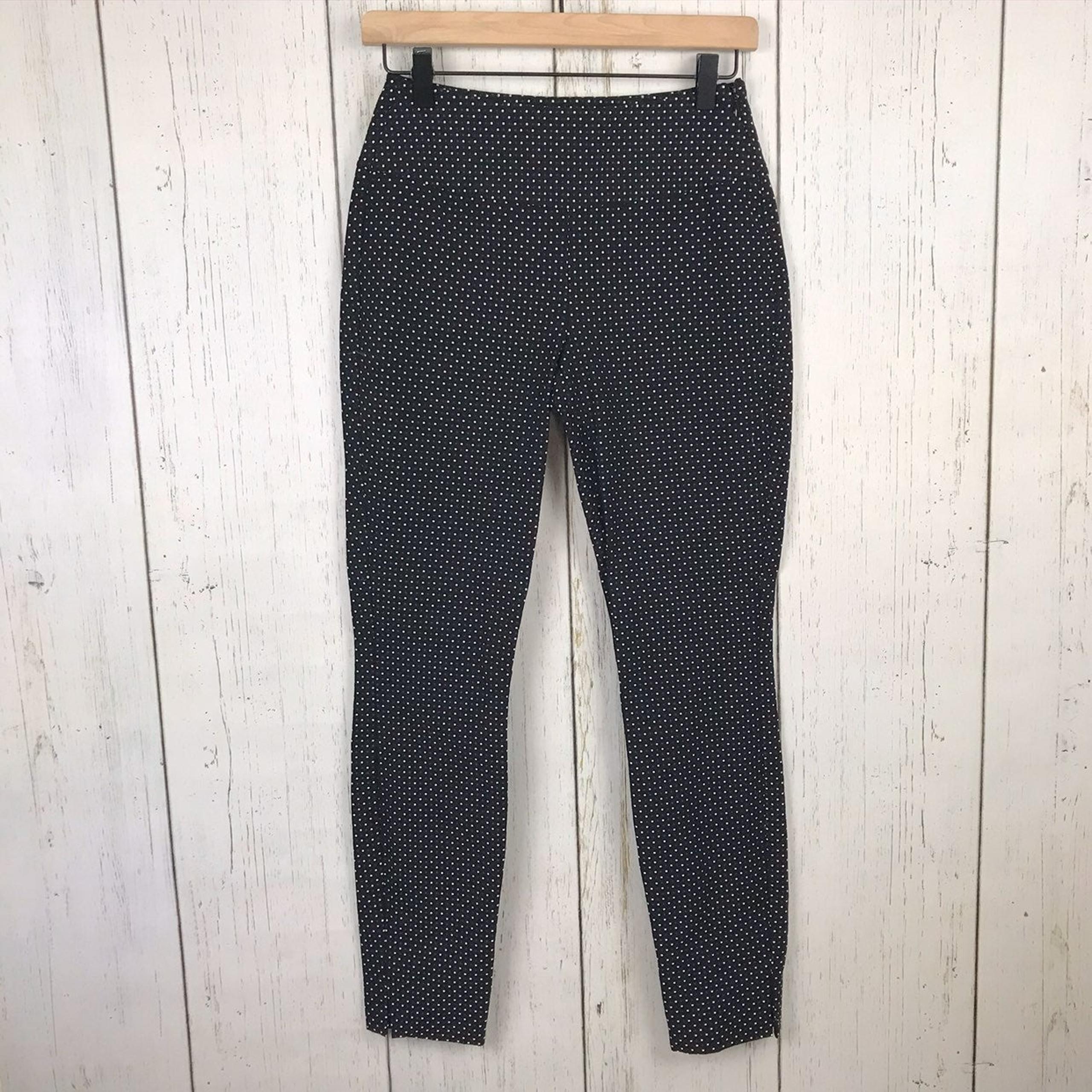 Cabi // B & W Cropped Trouser Pants