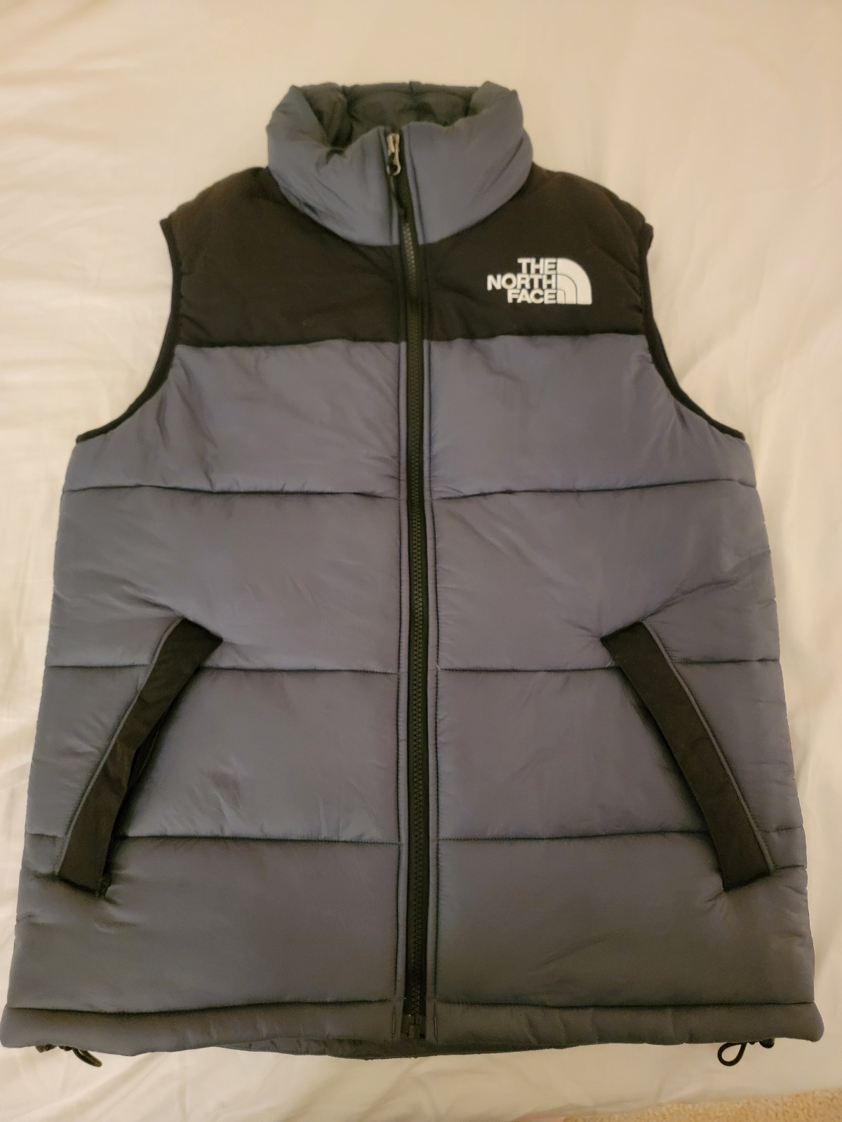 The North Face 1996 Retro Nuptse Vest 700 Down Fill Vanadis Gray Men's Small