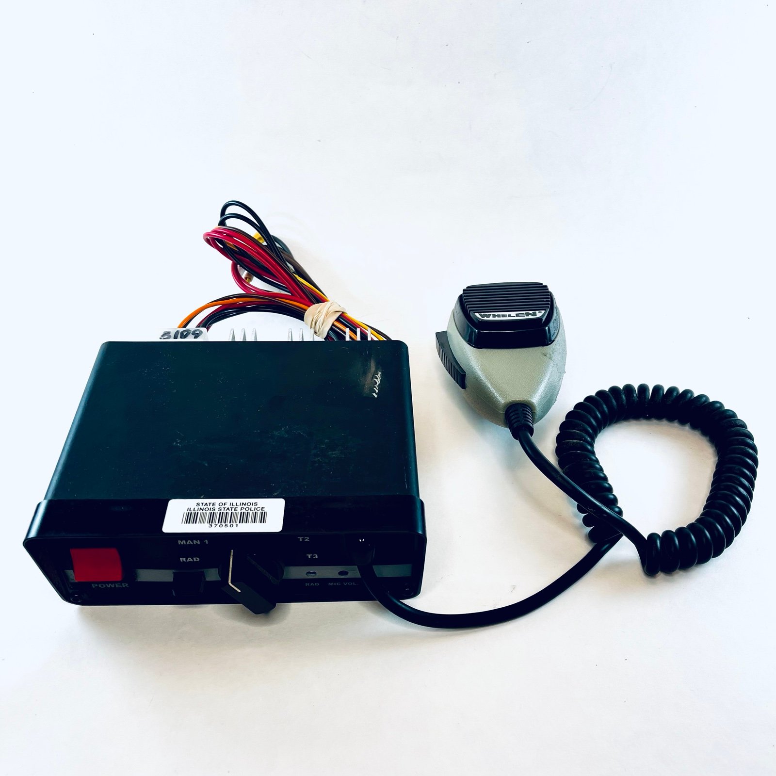 Whelen 200W Amplifier 295SL100 w/ Microphone & Power Cable