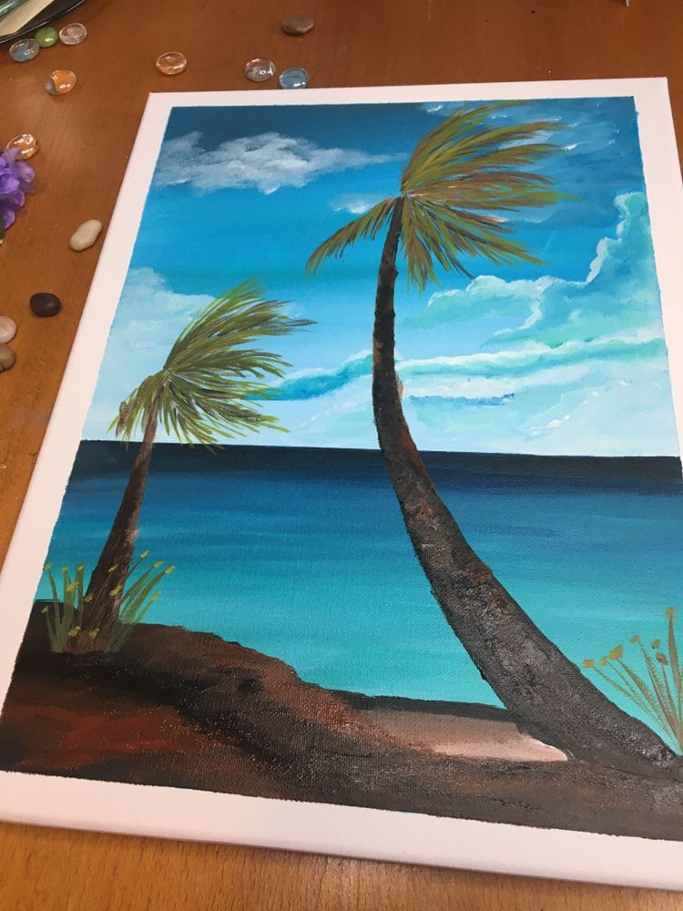Original acrylic painting on canvas