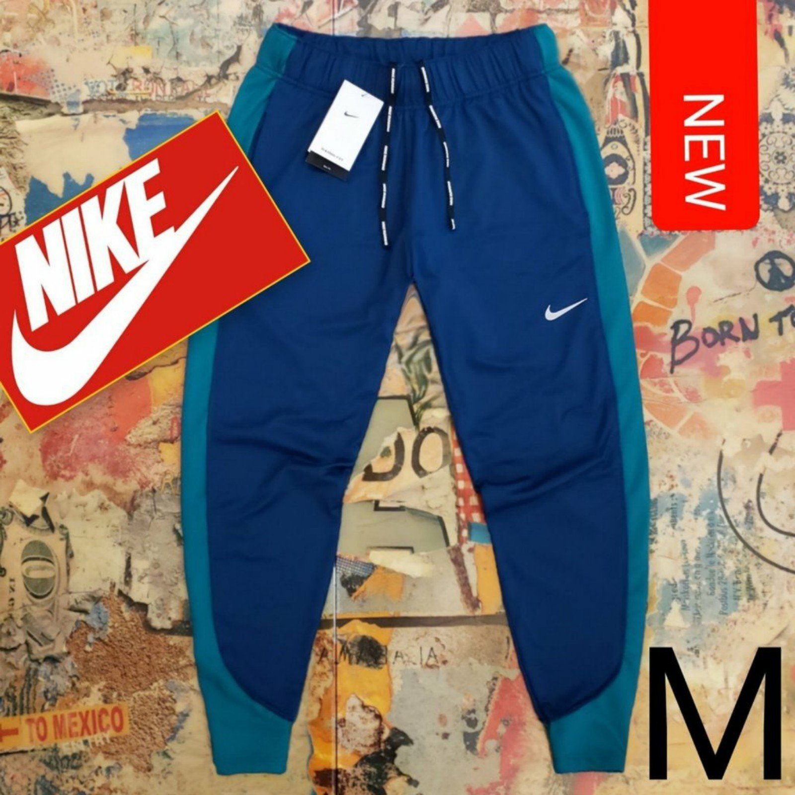 85 New Nike Essential Warm Fleece Sweatpants w/ Zip Pockets! M
