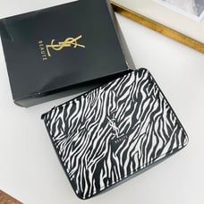 YSL Zebra Print Vanity Case