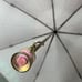 【Excellent Condition】 Celine Folding Umbrella - Pink, Triomphe Pattern, Logo, with Storage Bag