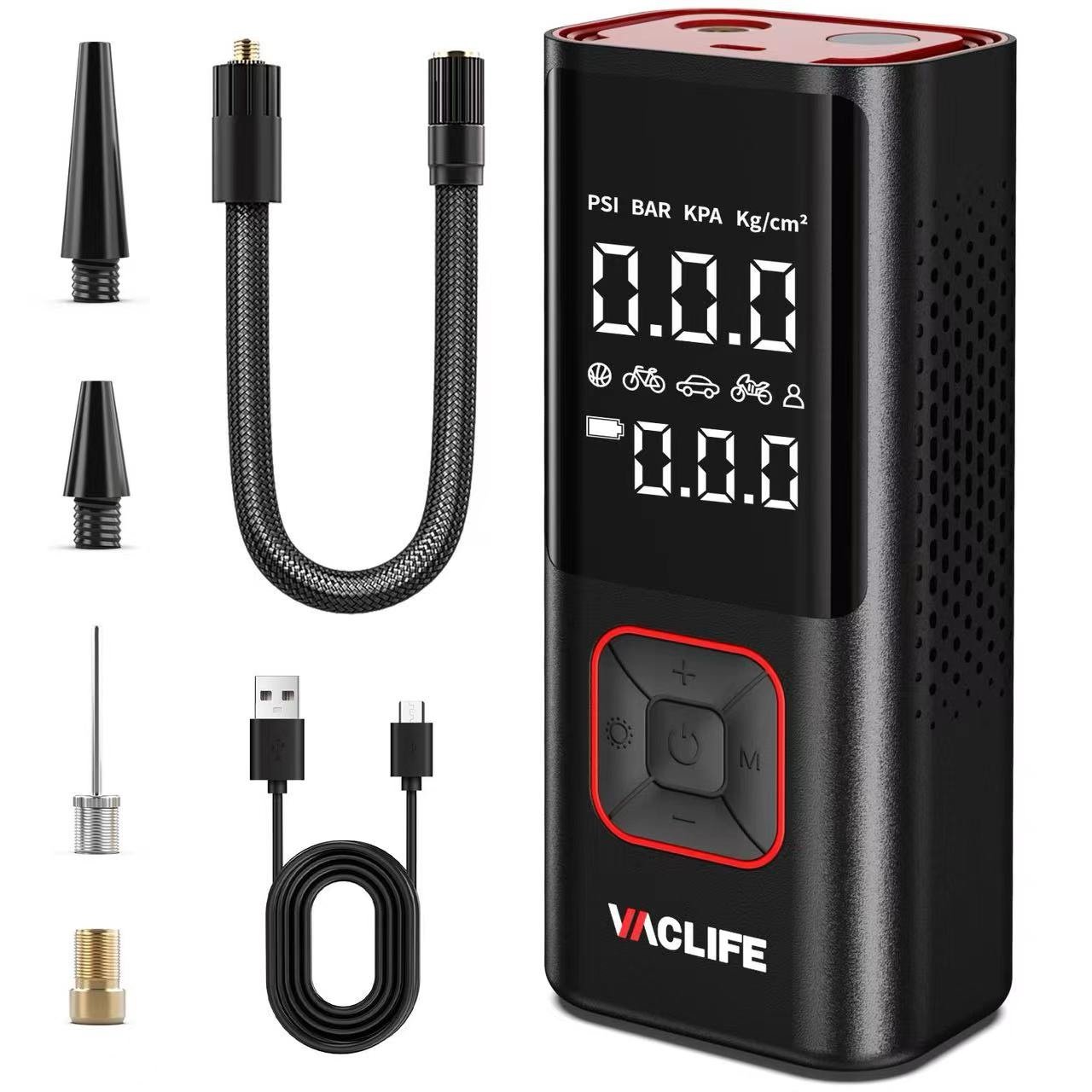 Tire Inflator Portable Air Compressor for Car Cordless 150PSI Air Pump for Car