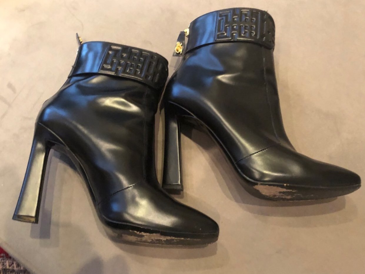 dsquared2 Leather Ankle Booties